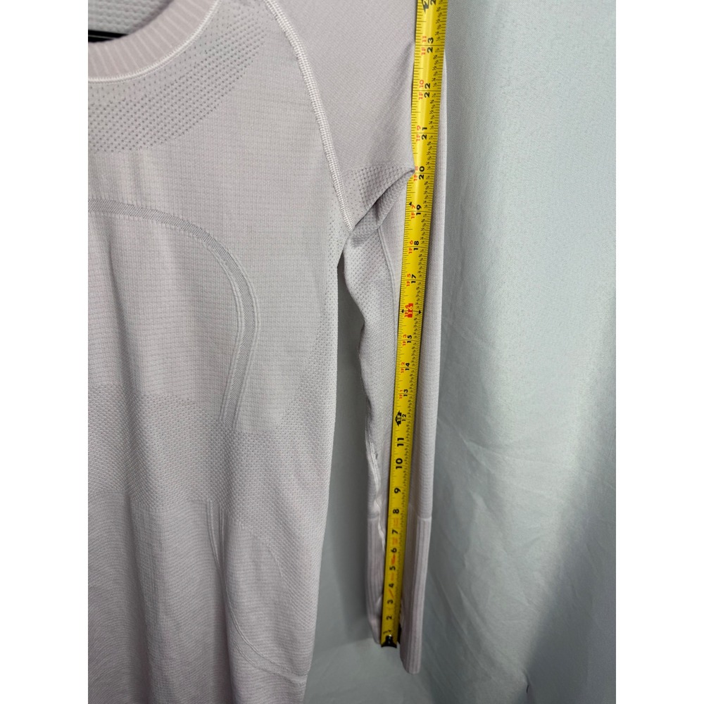 Lululemon Swiftly Tech Long Sleeve 2.0 Lavender Pink‎ Crew Neck Running Shirt - Picture 11 of 11